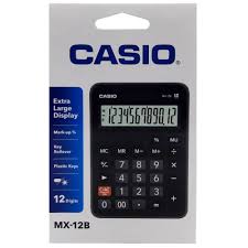 CALCULADORA ESCRITORIO MX-12B CASIO 1068401