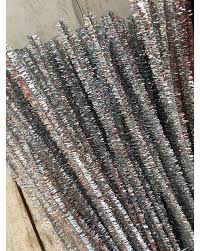 LIMPIA PIPA PLATEADA 25 UNID. X 30 CM BRILLOS MOTARRO DF018-21