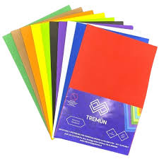 GOMA EVA 20X30 SURTIDA ADHESIVA 10 UNID. 576611