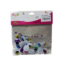 OJOS LOCOS 8 UNID STIKERS DINGLI 209751