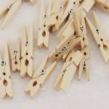PERRITOS DE MADERA DORADO 3CM 16 PCS DREAM DIY 231121