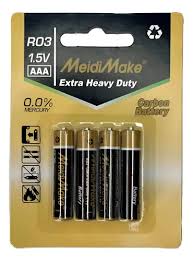 PILA AA X4 UNID. DISPLEY MEIDI MAKE IRM 09215  0921521