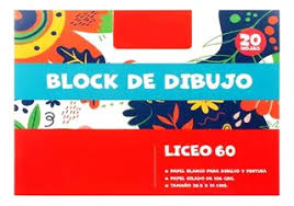 BLOCK DIBUJO LICEO 20 HJS. MOTARRO 2511511