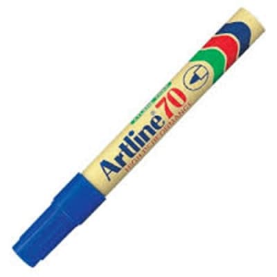 12 PLUMON PERMANENTE ARTLINE 70 AZUL PUNTA REDONDA 8013103