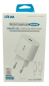 CARGADOR + CABLE IPHONE 1 METRO IRM 611181