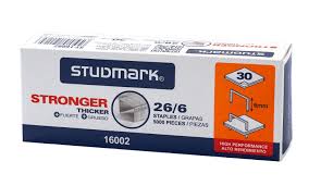 CORCHETE 26/6 500 UNID. STUDMARK 80041 ST-160021