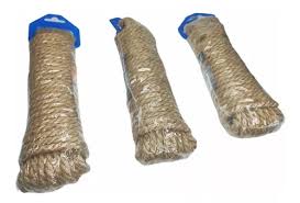 CORDEL CUERDA CAÑAMO 4MM X 10 MTS. 301121