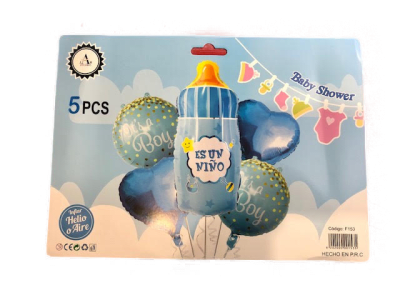 SET 5 GLOBOS MAMADERA NIÑO1