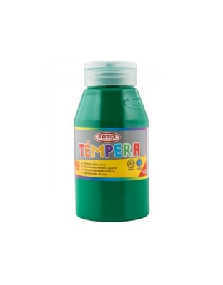 TEMPERA 250 ML VERDE OSCURA ARTEL1