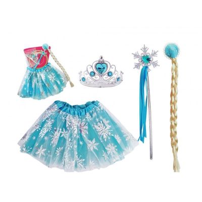 DISFRAZ TUTU FROZEN ANA C/VARITA Y CINTILLO F2861