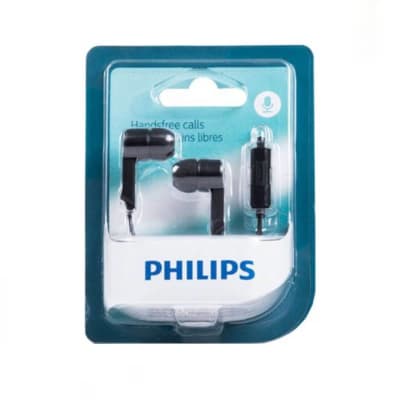 AUDIFONO NEGRO PHILIPS IN-EAR CON MICROFONO 006865 35001