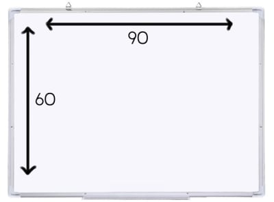 PIZARRA ACRILICA 60x90 CM MARCO METALICO JP1911641