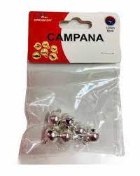 CASCABELES METALICOS DE COLORES 18 MM 6 PCS. MOTARRO ME050-31