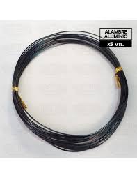 ALAMBRE ALUMINIO NEGRO 1,5X5 MT MR DGOO4-51