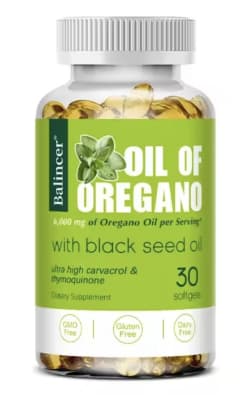 Aceite De Orégano 30 Caps Soft Gel Balincer Oregano Oil1