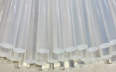 SILICONA EN BARRA GRUESA 11MM. 30CM. UNIDAD1