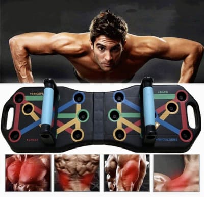 SOPORTE PUSH UP BOARD SISTEMA MULTIFUNCIONAL ESPALDA 2370631