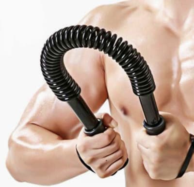 BARRA TORSION 50 KILOS EJERCICIO BRAZOS, ESPALDA 2370294