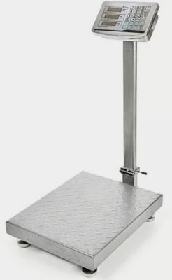 BALANZA PESA 300 KILOS BATERIA RECARGABLE  PLATAFORMA 40X501