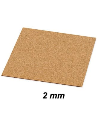 LAMINA DE CORCHO 1 MM 20x30 CM 9060351