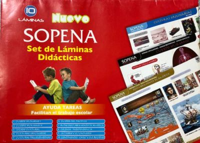 CARPETA LAMINAS 10 UNID. DIFERENTES SOPENA1