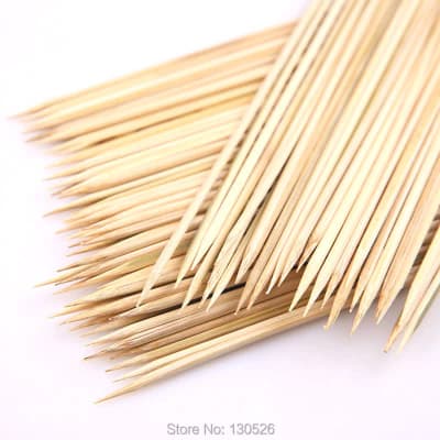 PALO DE BROCHETA 30 CM. 50 UNID. JP184931