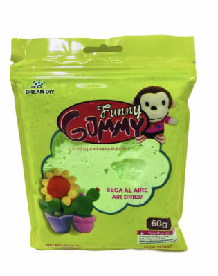 MASA MOLDEABLE VERDE FLUOR FUNNY 60 GRS. 218591