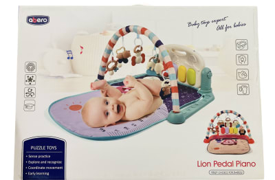 GIMNASIO BEBE PIANO Y SONAJEROS VERDE AGUA (PILAS NO INCLUIDA)1