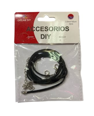 COLLAR HILO 2.5MM X 45CM 2 PIEZAS DREAM DIY 214621