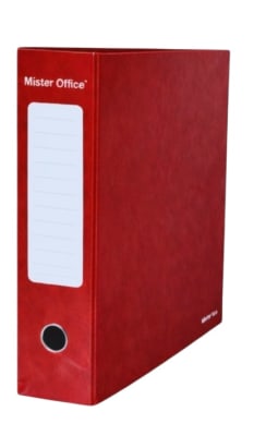 PACK 10 ARCHIVADOR LOMO ANCHO OFICIO 450 HJS. MISTER OFICCE 810591