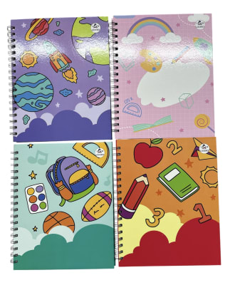CUADERNO UNIV. MAT. 7 MM. 100 HJAS. TAPA DURA LUCERO 258032