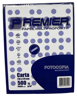 RESMA CARTA 500 HOJA 75 GRS 2