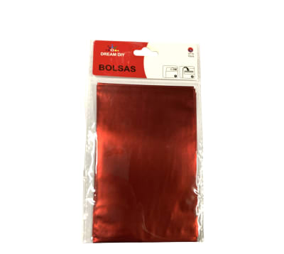 BOLSAS C/ADHESIVO ROJA 10x15 CM 10 PCS DREAM DIY 224801