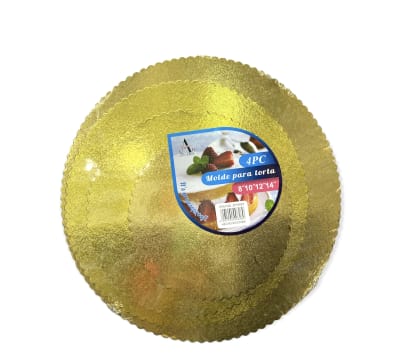 MOLDES PARA TORTA 4 UNID. 8