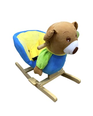 SILLA MECEDORA OSO CAFE / VERDE 280052