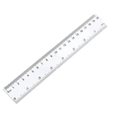 REGLA 20 CM ACRILICA EN BOLSA LUCERO 246231
