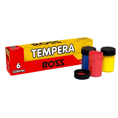 TEMPERA 6 COLORES 15 ML ROSS 28317-71