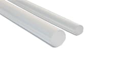 12 SILICONA EN BARRA GRUESA 11MM. 30CM. TRANSPARENTE 7359