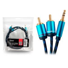CABLE AUDIO 3.5 A 2 RCA 1,8 MT.