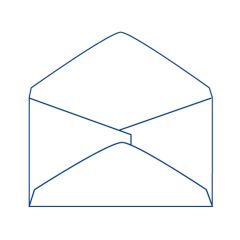 SOBRE CARTA BLANCO 25 UNID. 15X12 CM. NUOVO 50009