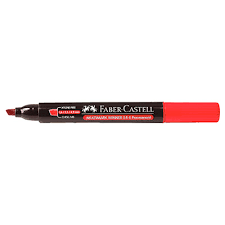 PLUMON PERMANENTE ROJO P/BISELADA WINNER 54E FABER 153121 1654227