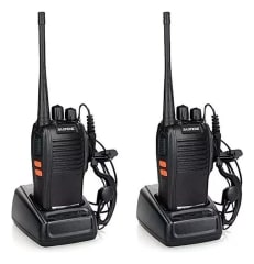 RADIO 2 WALKIE TALKIE BF-888S BAOFENG CON 2 CARGADORES DIGITAL