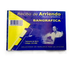 RECIBO DE ARRIENDO AUTOCOPIATIVO 50 HJS