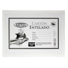 CARTON ENTELADO 15X20 CM ARTEL 20680502