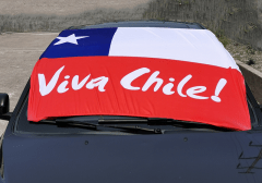 BANDERA CAPO AUTO FIESTAS PATRIAS