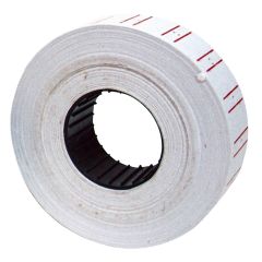 ETIQUETA SATO ROLLO 300 PCS.BLANCA/ROJO 7452