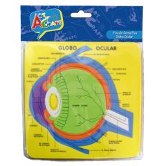 GLOBO OCULAR EN GOMA EVA 6MM