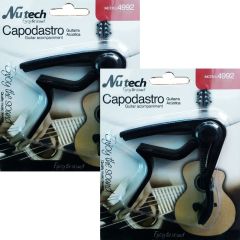 CAPODASTRO METAL GUITARRA ACUSTICA NUTECH