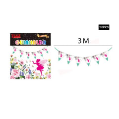 BANDERIN ADA 12 PCS TRIANGULAR 605873