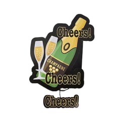 PIÑATA CARTON BOTELLA 41 CM 1 UNIDAD FELIZ 610534